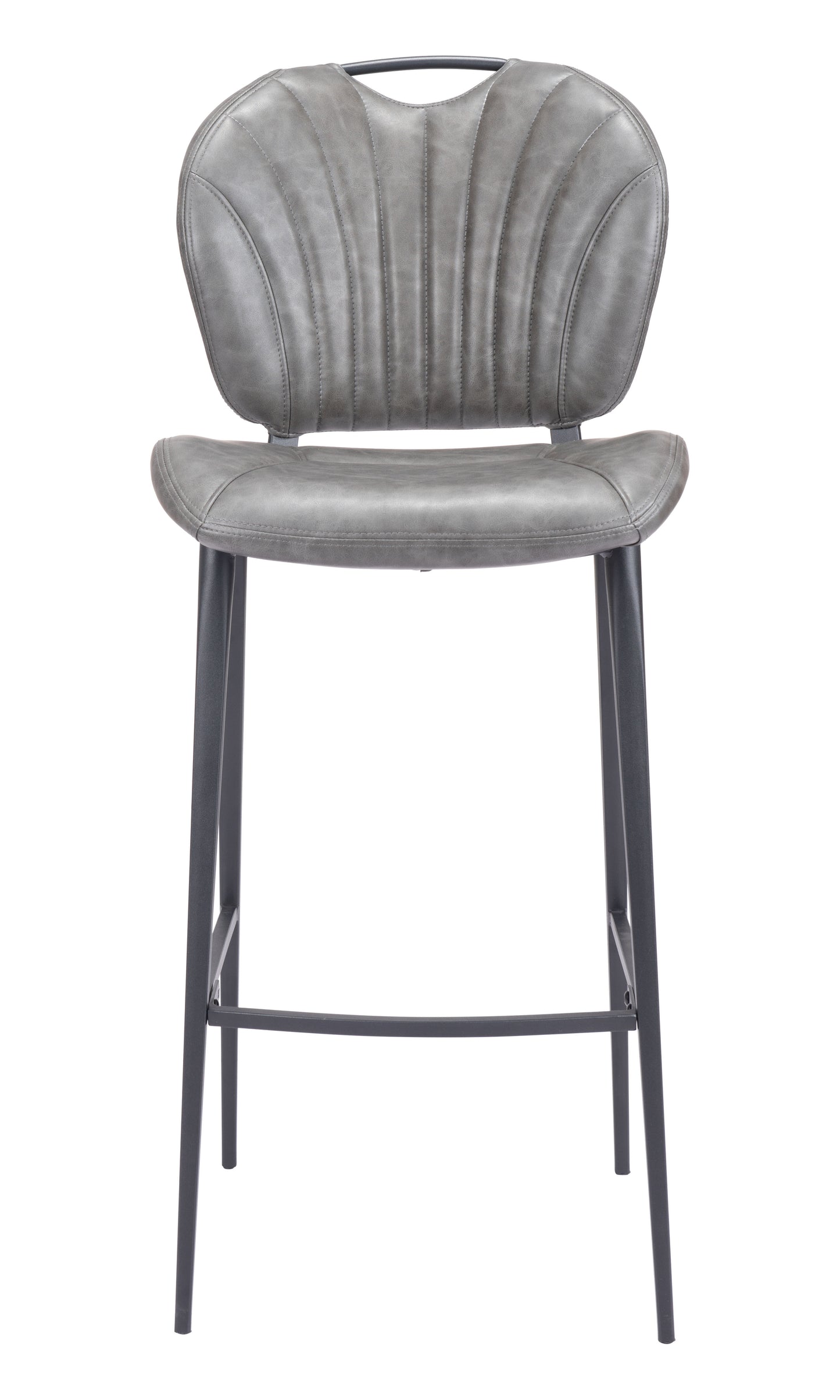 Terrence Barstool Vintage Gray - Disselt Designs