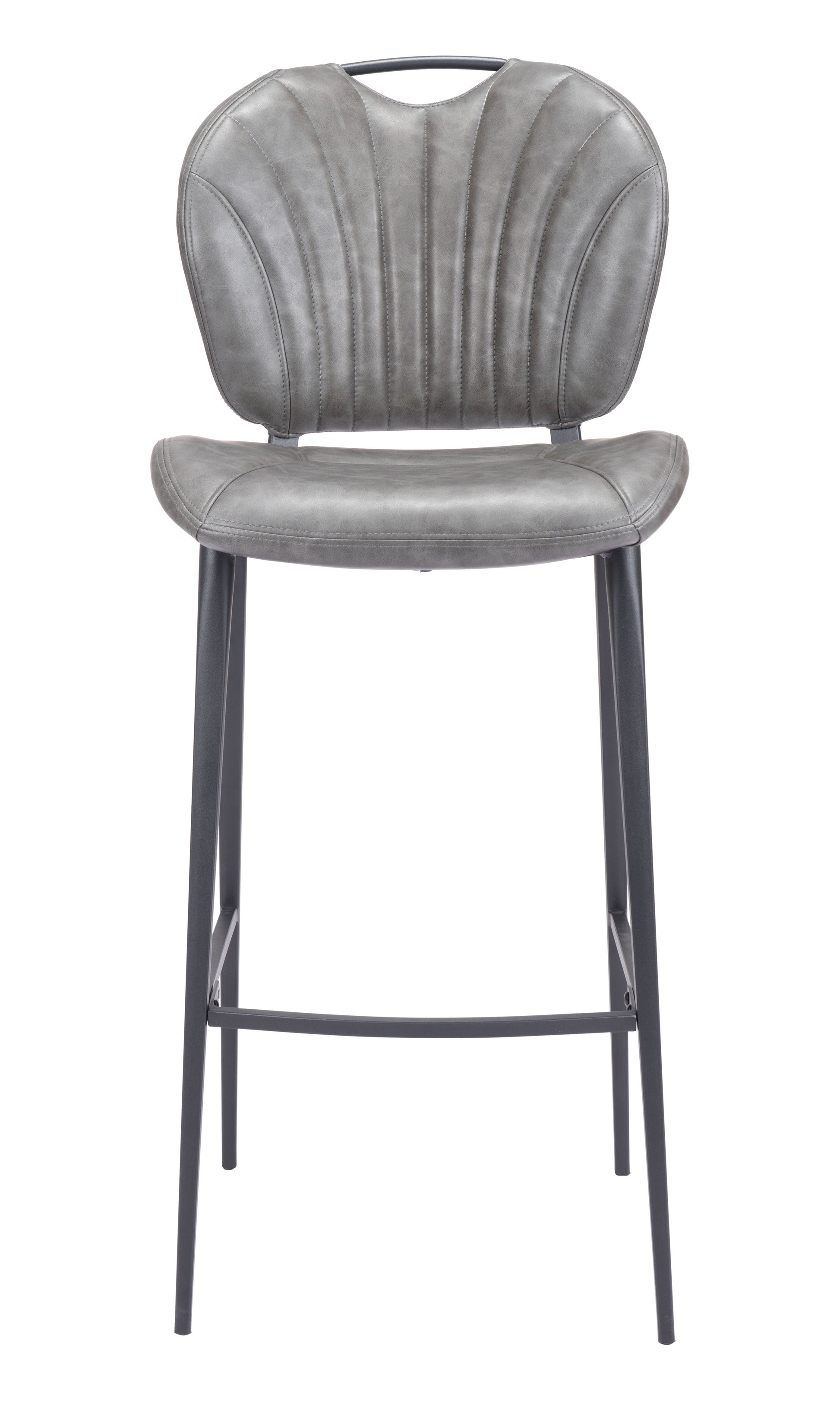 Terrence Barstool Vintage Gray - Disselt Designs