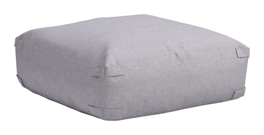 Luanda Ottoman Gray - Disselt Designs