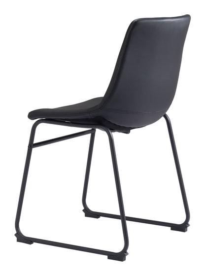 Smart Dining Chair (Set of 2) Black - Disselt Designs