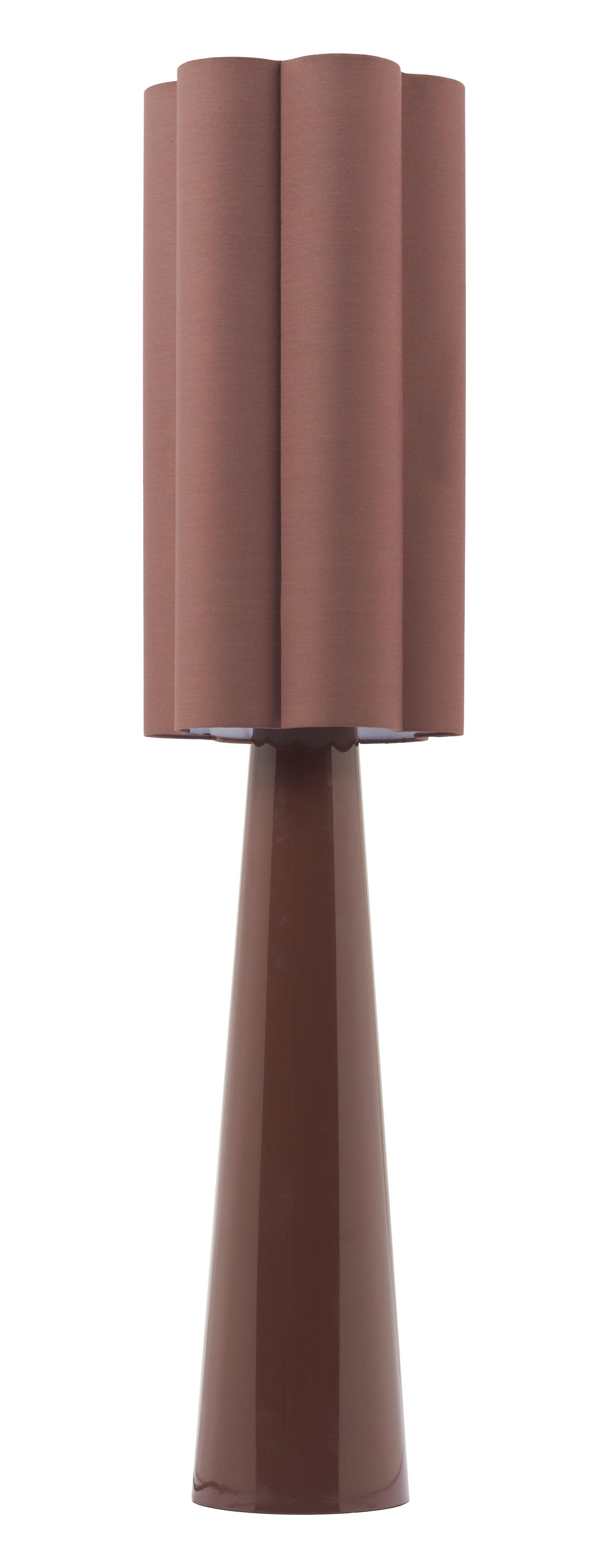 Violet Floor Lamp Brown - Disselt Designs