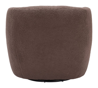 Govan Swivel Chair Brown - Disselt Designs
