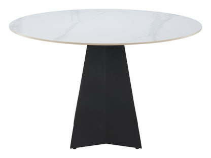 Izar Dining Table White - Disselt Designs