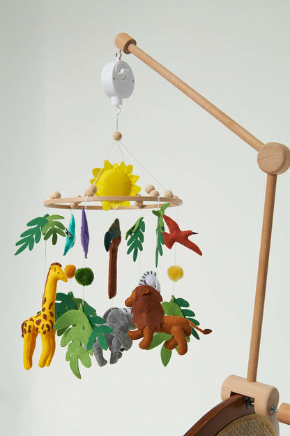 KIDS JUNGLE | Montessori Baby Mobile Set