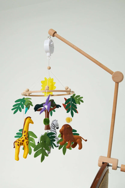 KIDS JUNGLE | Montessori Baby Mobile Set