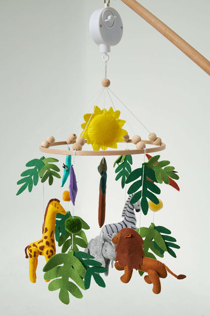 KIDS JUNGLE | Montessori Baby Mobile Set