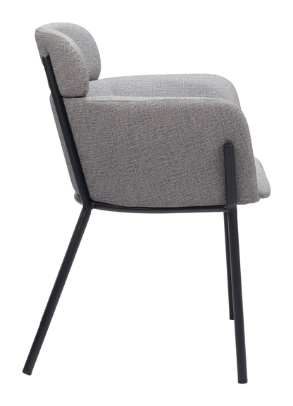 Bremor Dining Chair (Set of 2) Slate Gray - Disselt Designs