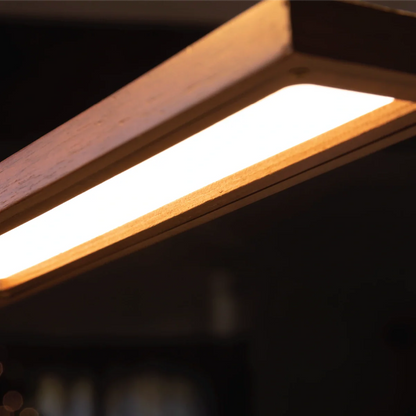 Brooklyn LED Task Light - Black Walnut Wood