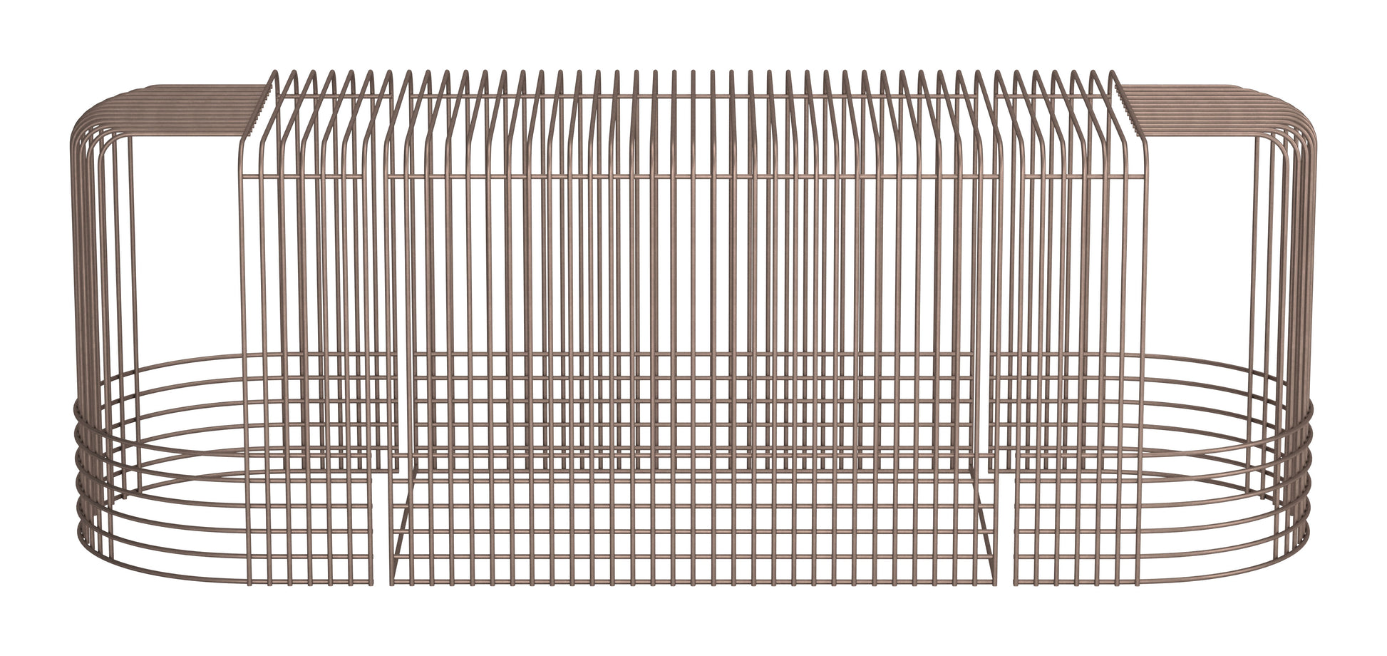 Pitch Coffee Table Set (3-Piece) Bronze - Disselt Designs