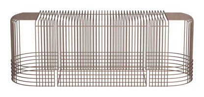 Pitch Coffee Table Set (3-Piece) Bronze - Disselt Designs