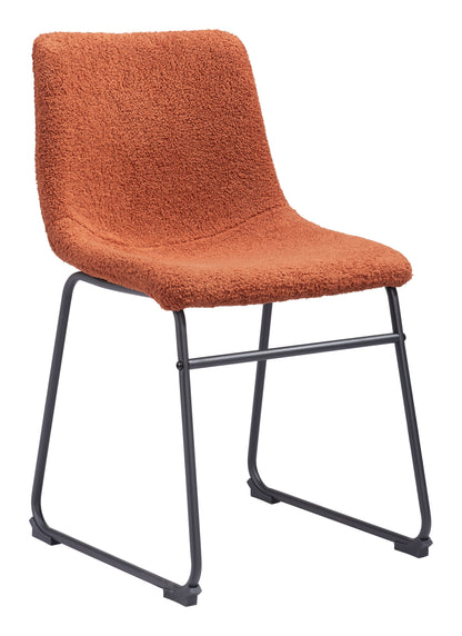 Smart Dining Chair (Set of 2) Burnt Orange - Disselt Designs