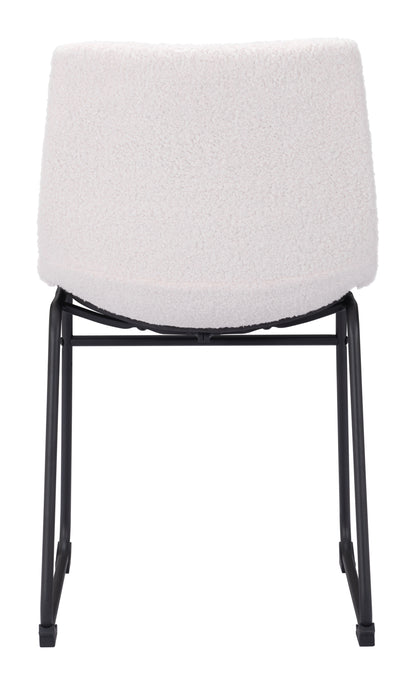 Smart Dining Chair (Set of 2) Ivory - Disselt Designs
