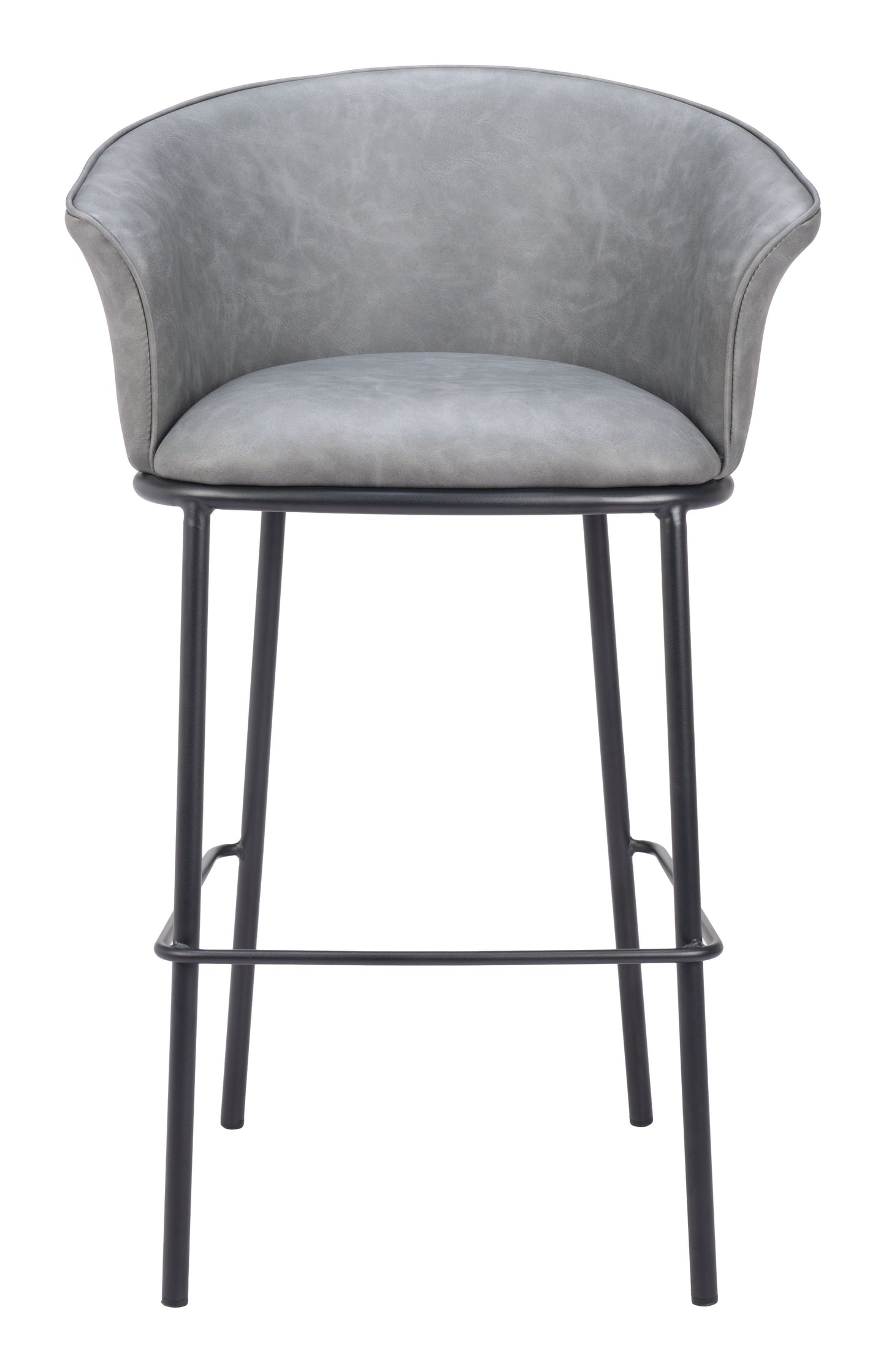 Garston Barstool Gray - Disselt Designs