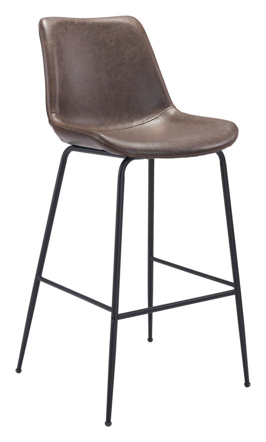 Byron Barstool Brown - Disselt Designs