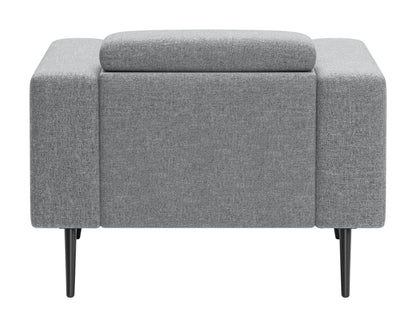 Milan Armchair Dark Gray - Disselt Designs