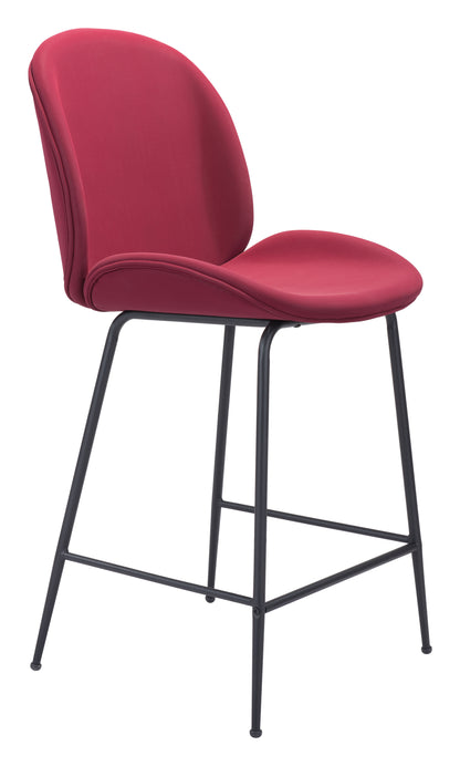 Miles Counter Stool Red - Disselt Designs