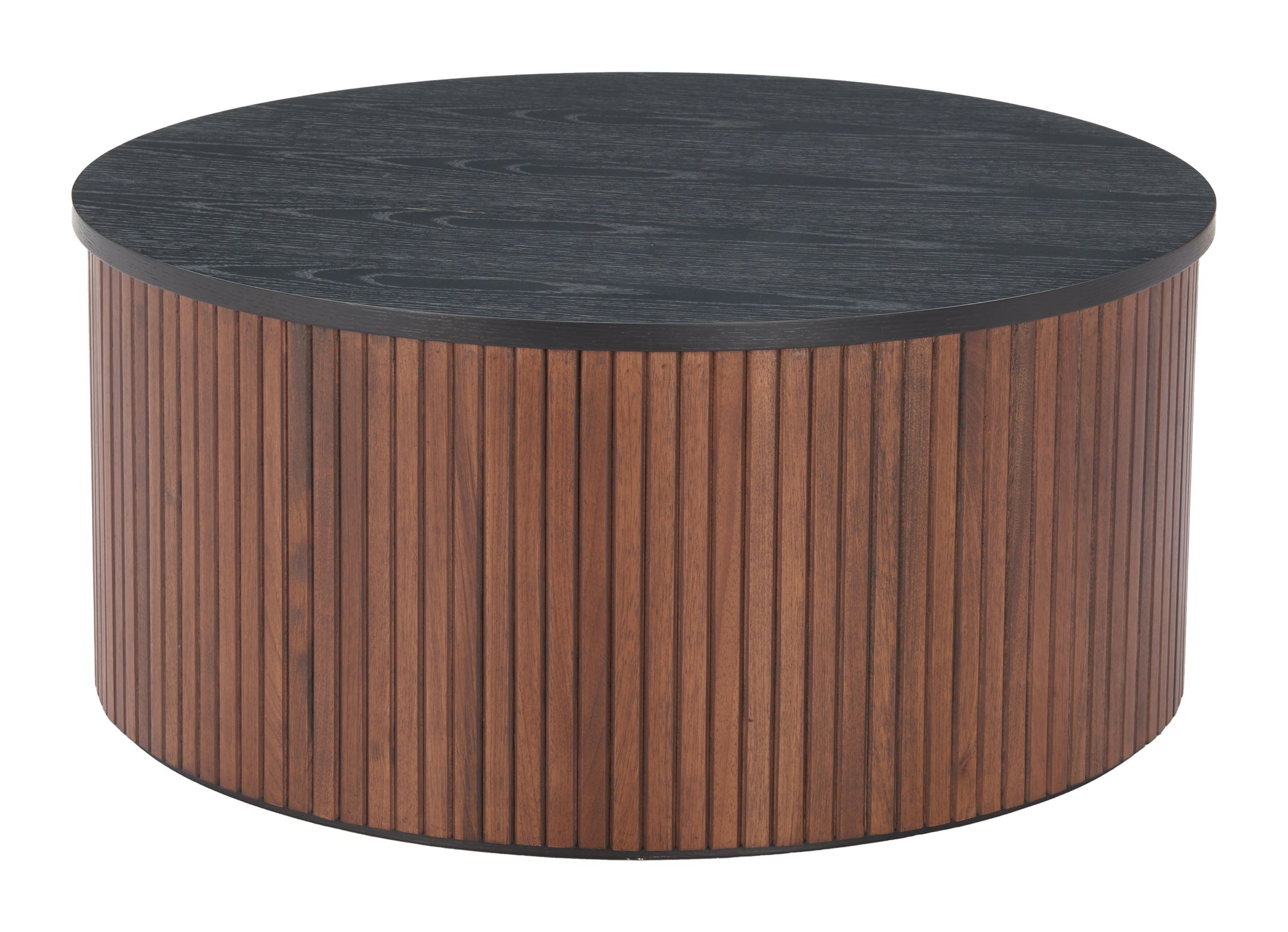 Nejaus Coffee Table Black & Walnut - Disselt Designs