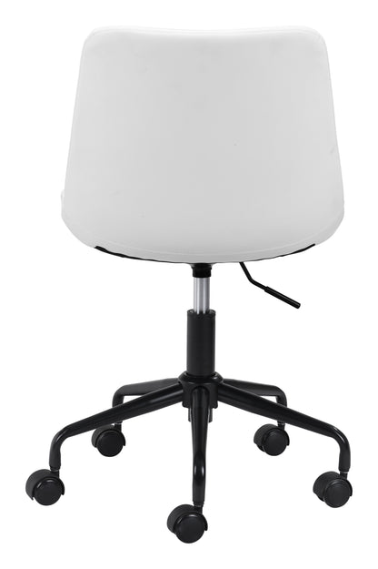 Byron Office Chair White - Disselt Designs