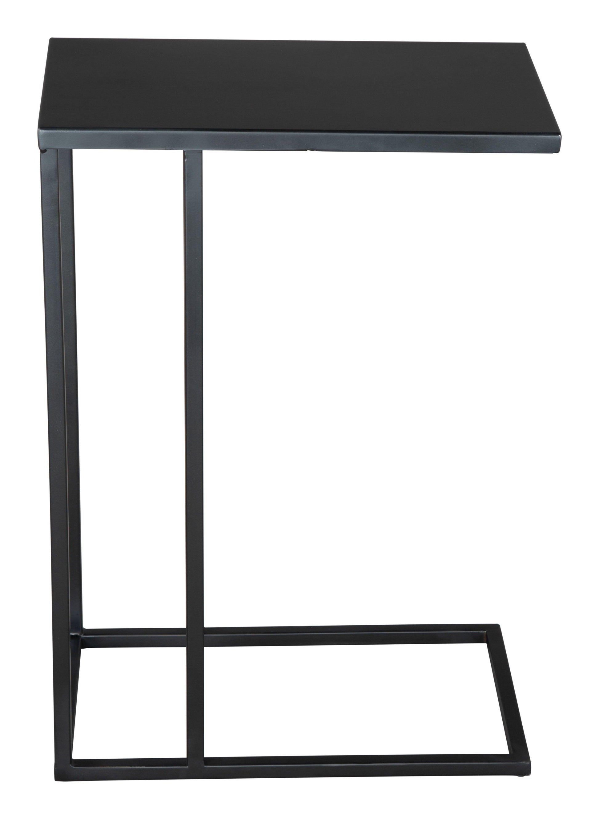 Atom Side Table Black - Disselt Designs