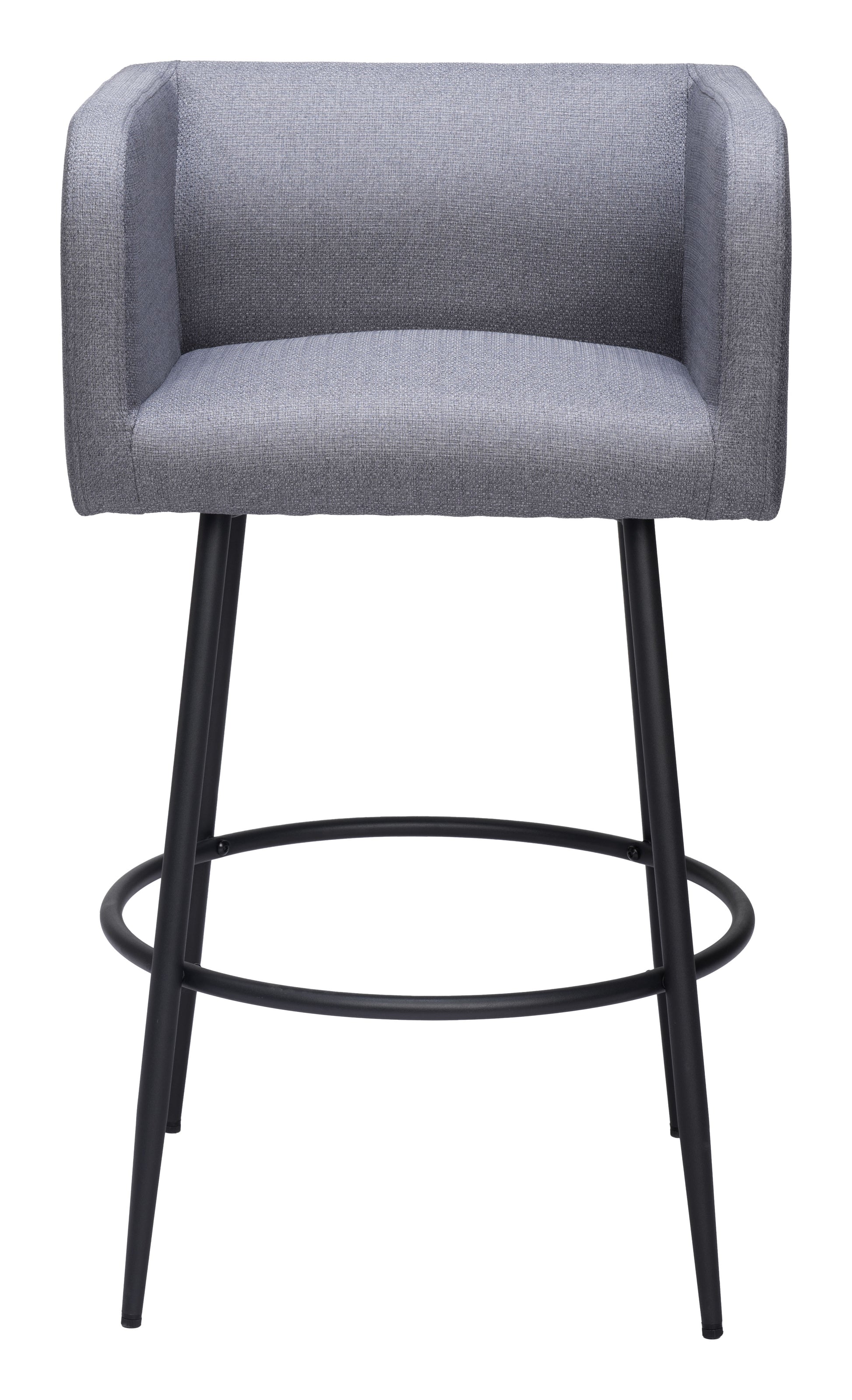 Horbat Barstool (Set of 2) Gray - Disselt Designs