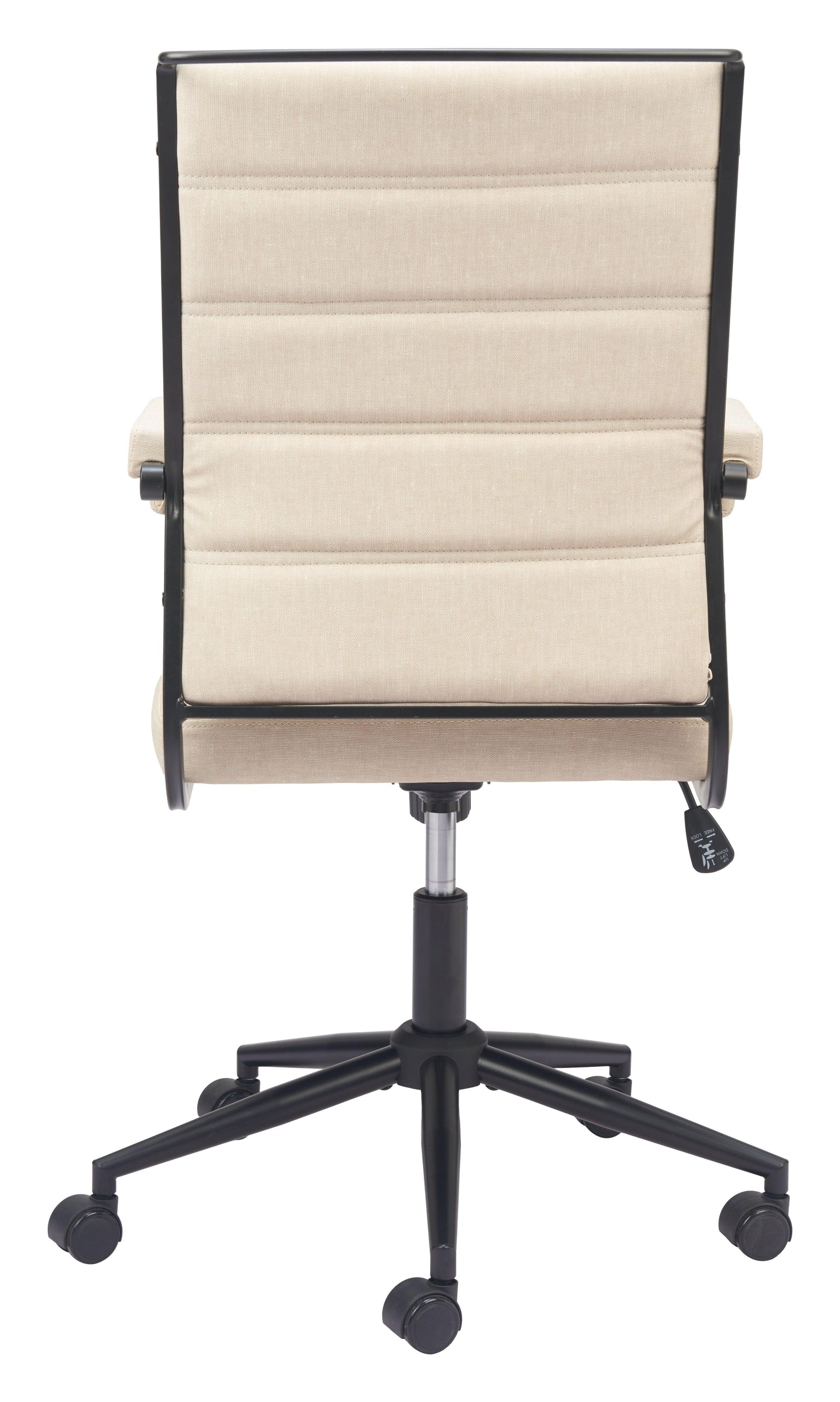 Auction Office Chair Beige - Disselt Designs