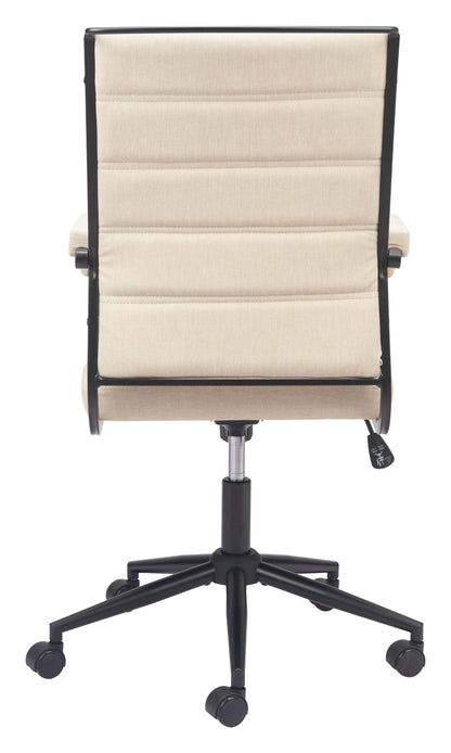Auction Office Chair Beige - Disselt Designs