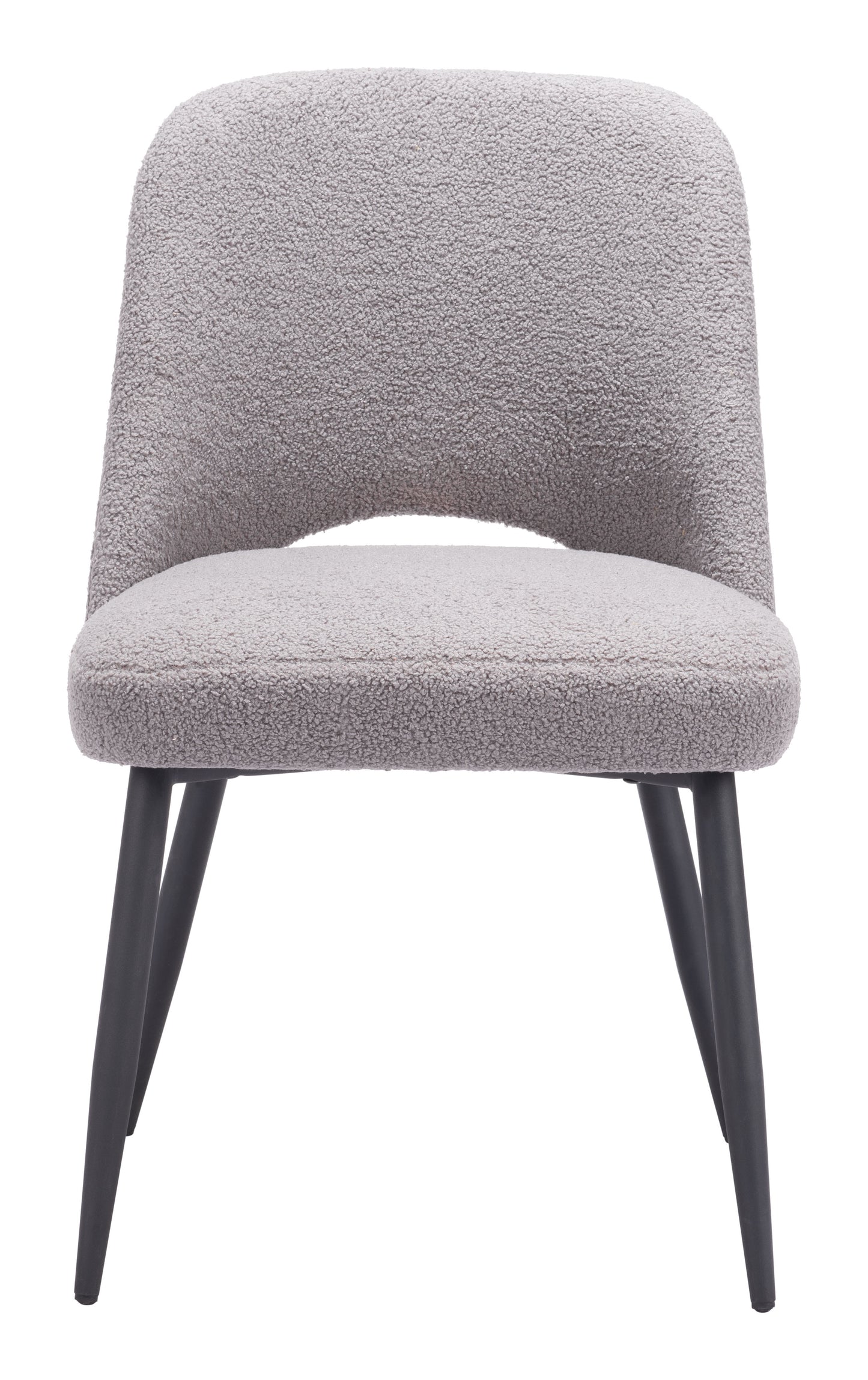 Teddy Dining Chair (Set of 2) Gray - Disselt Designs
