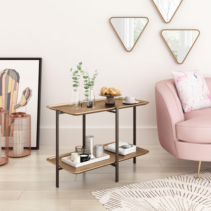 Benjamin Coffee Table Brass - Disselt Designs