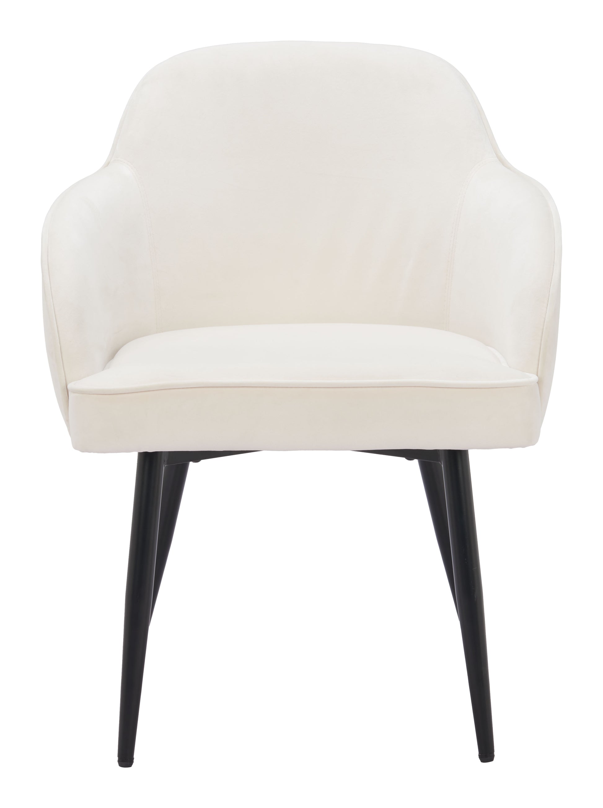 Jolie Dining Chair (Set of 2) Ivory - Disselt Designs