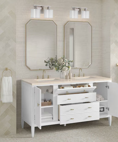 Invite 2-Light 15"w Bath Vanity Light Fixture Brushed Nickel Finish by Progress