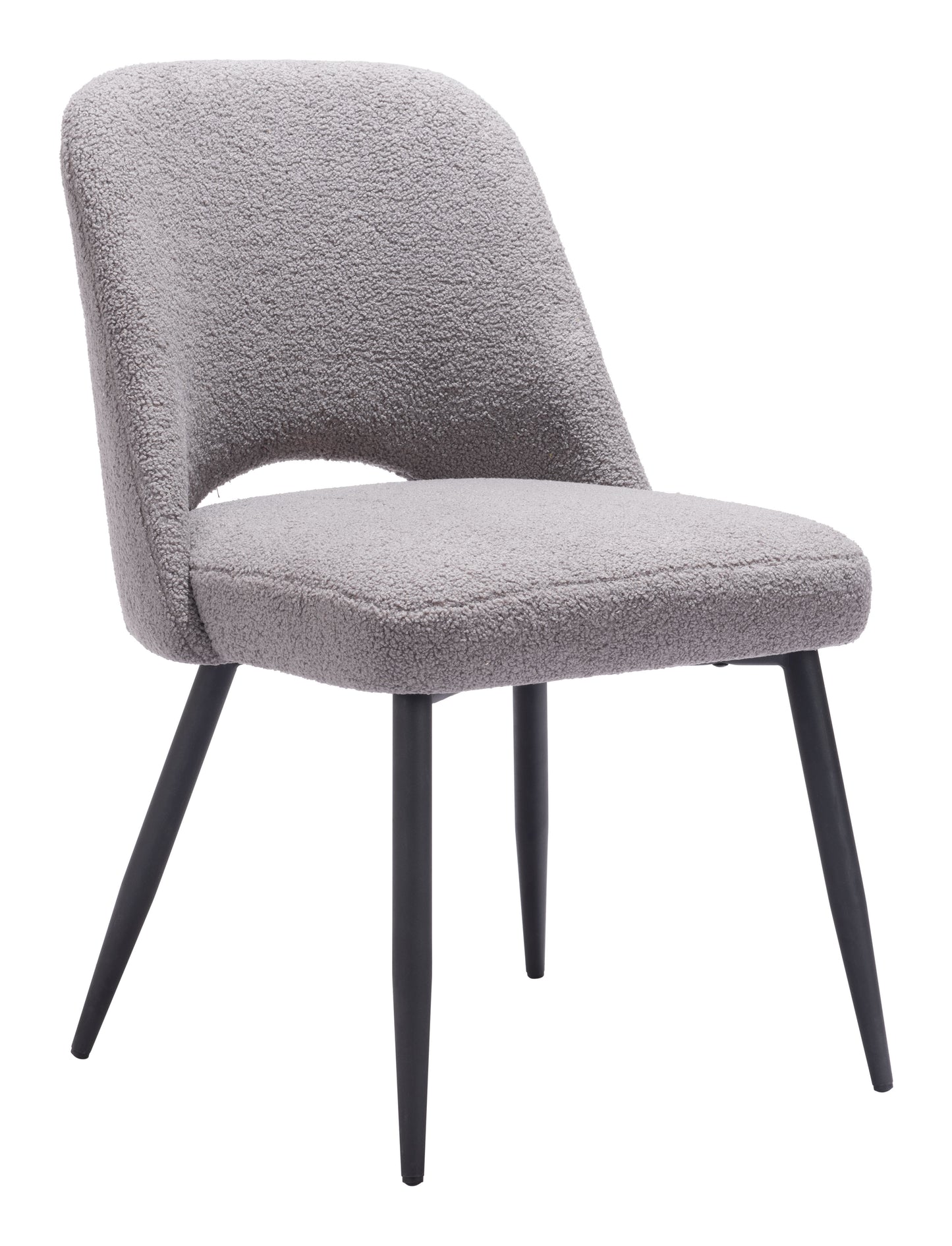 Teddy Dining Chair (Set of 2) Gray - Disselt Designs
