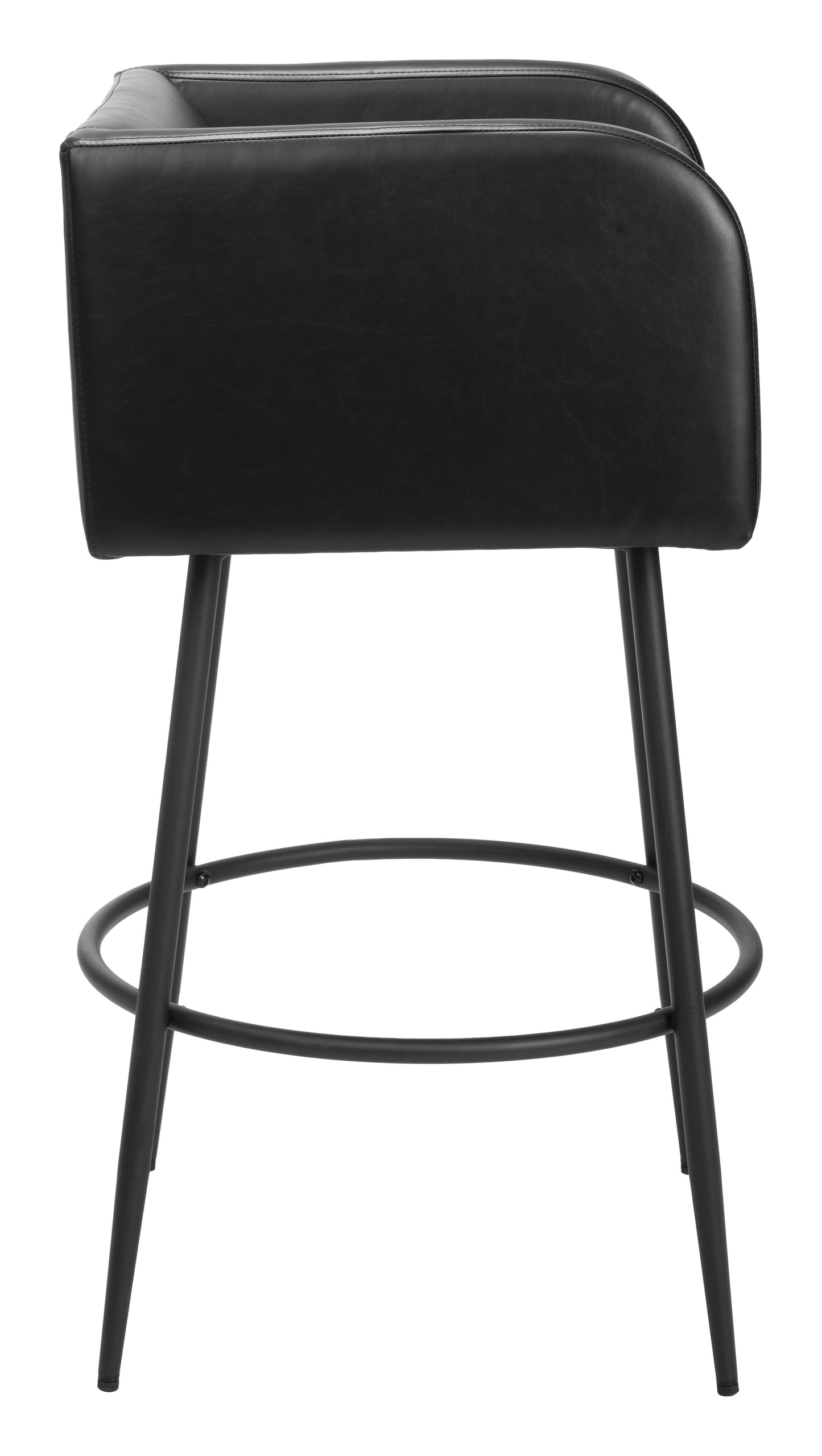Horbat Barstool (Set of 2) Black - Disselt Designs