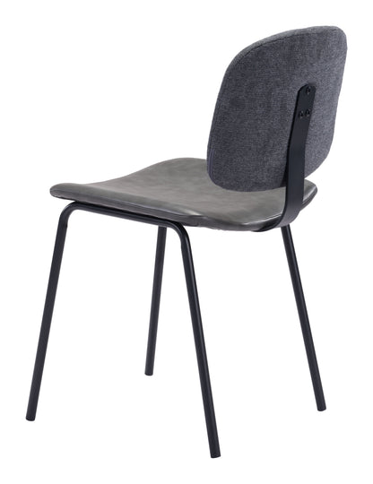 Worcester Dining Chair (Set of 2) Gray - Disselt Designs