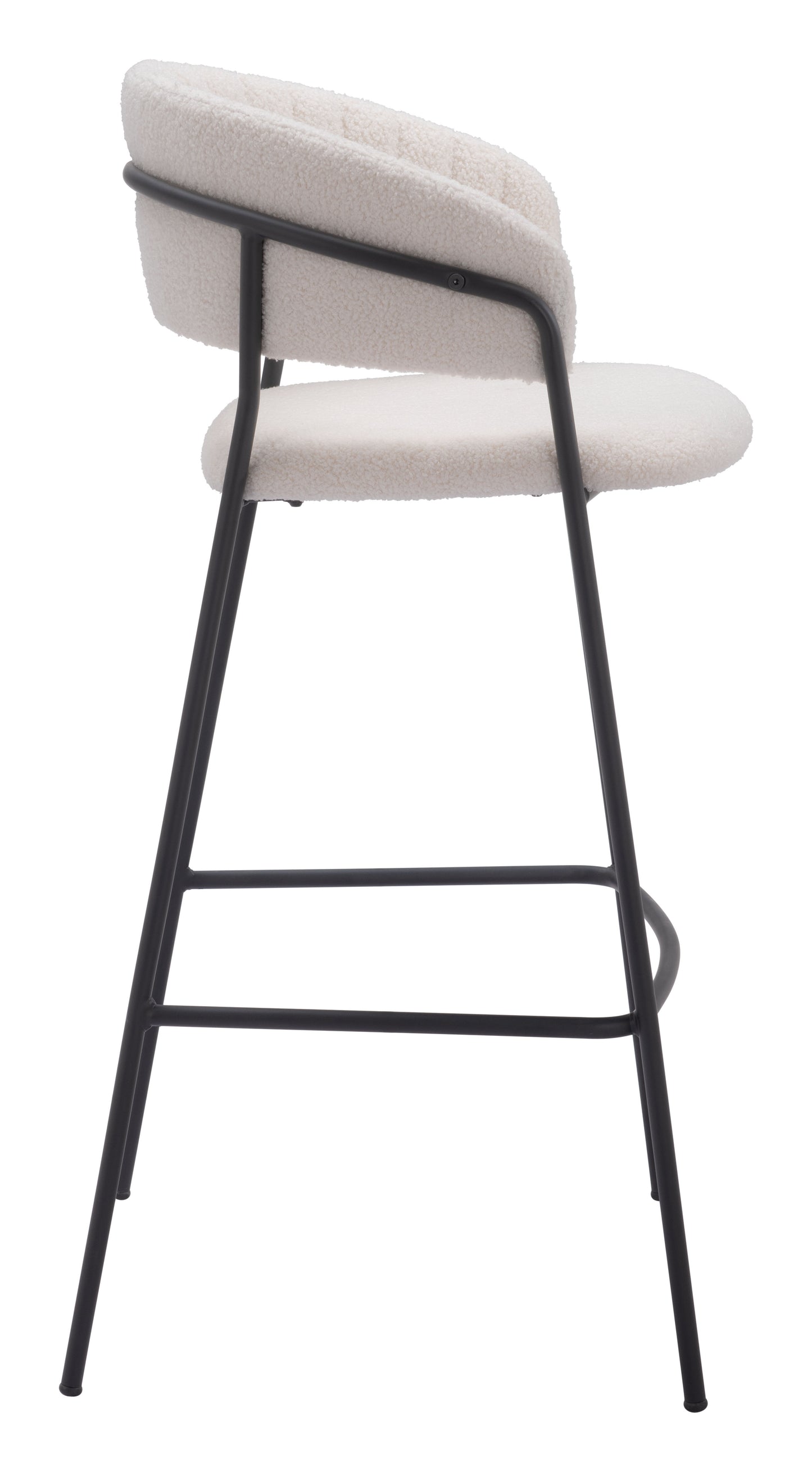 Josephine Barstool (Set of 2) Cream - Disselt Designs