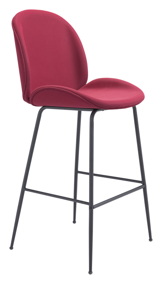 Miles Barstool Red - Disselt Designs