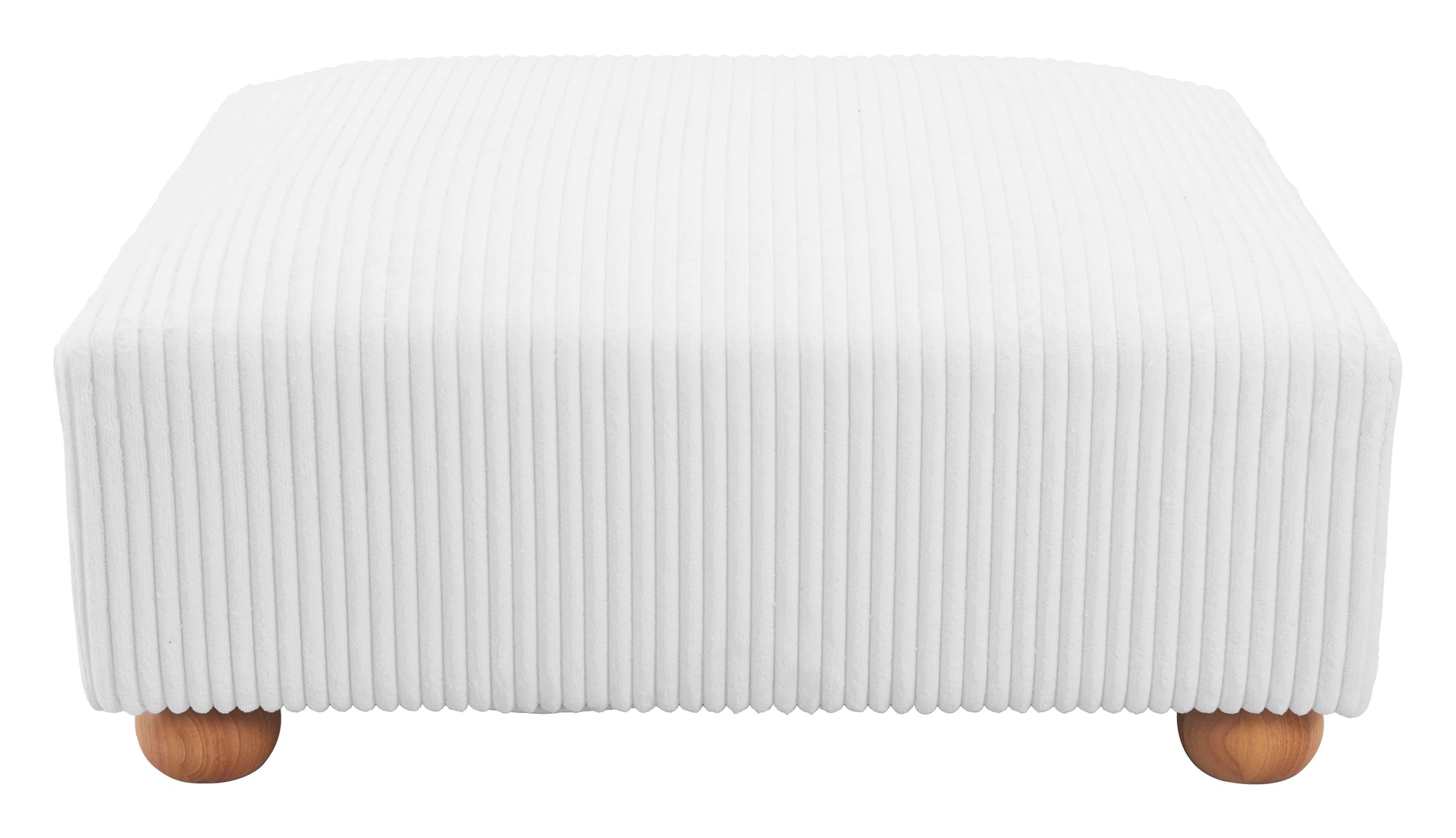 Tayte Ottoman White - Disselt Designs