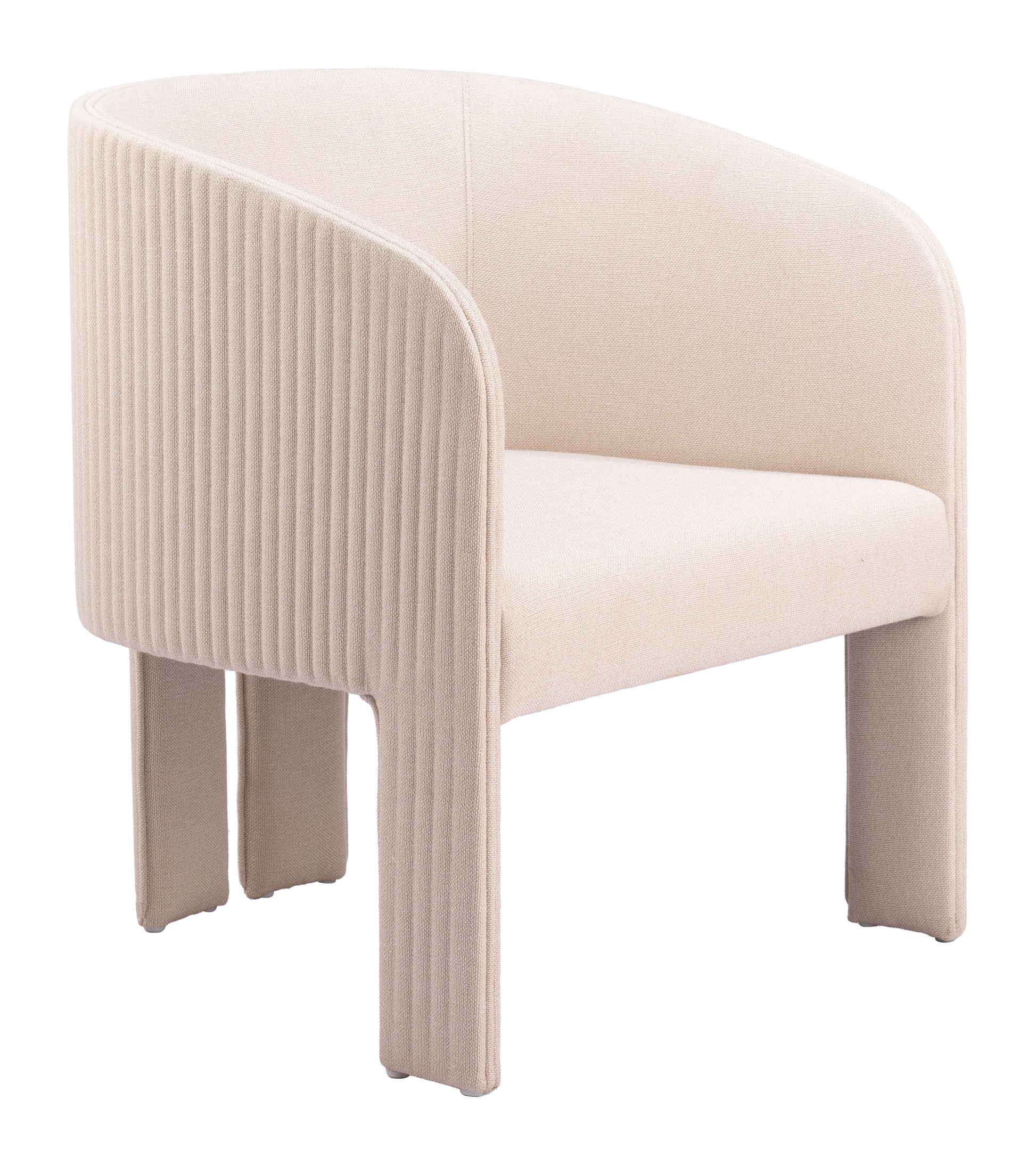 Hull Accent Chair Beige - Disselt Designs