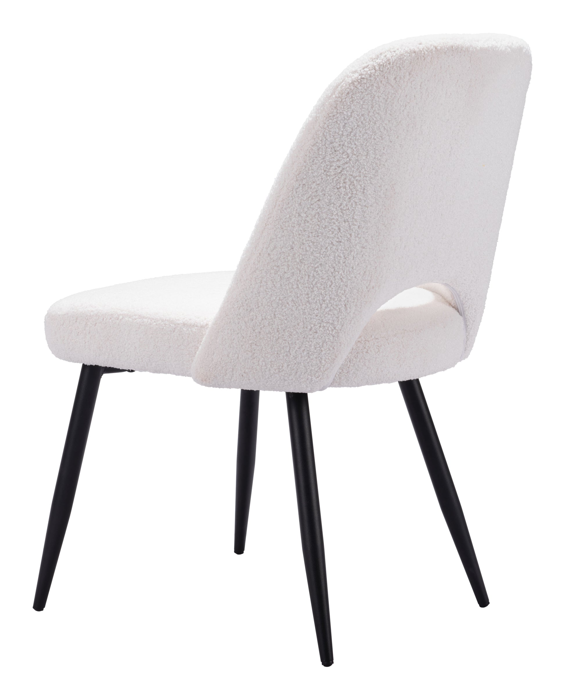 Teddy Dining Chair (Set of 2) Ivory - Disselt Designs