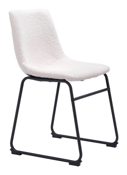 Smart Dining Chair (Set of 2) Ivory - Disselt Designs