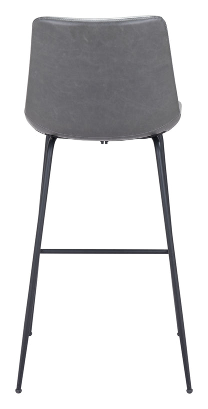 Byron Barstool Gray - Disselt Designs