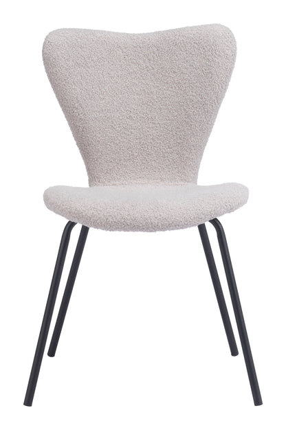 Thibideaux Dining Chair (Set of 2) Light Gray - Disselt Designs