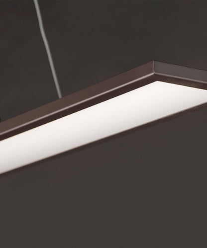 Wafer 24"L 1-Light LED Island Light Fixture Bronze Finish by Maxim