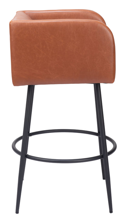 Horbat Barstool (Set of 2) Brown - Disselt Designs
