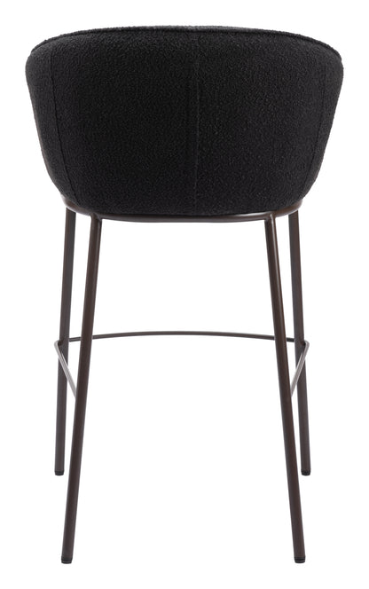 Essen Barstool Black & Bronze - Disselt Designs