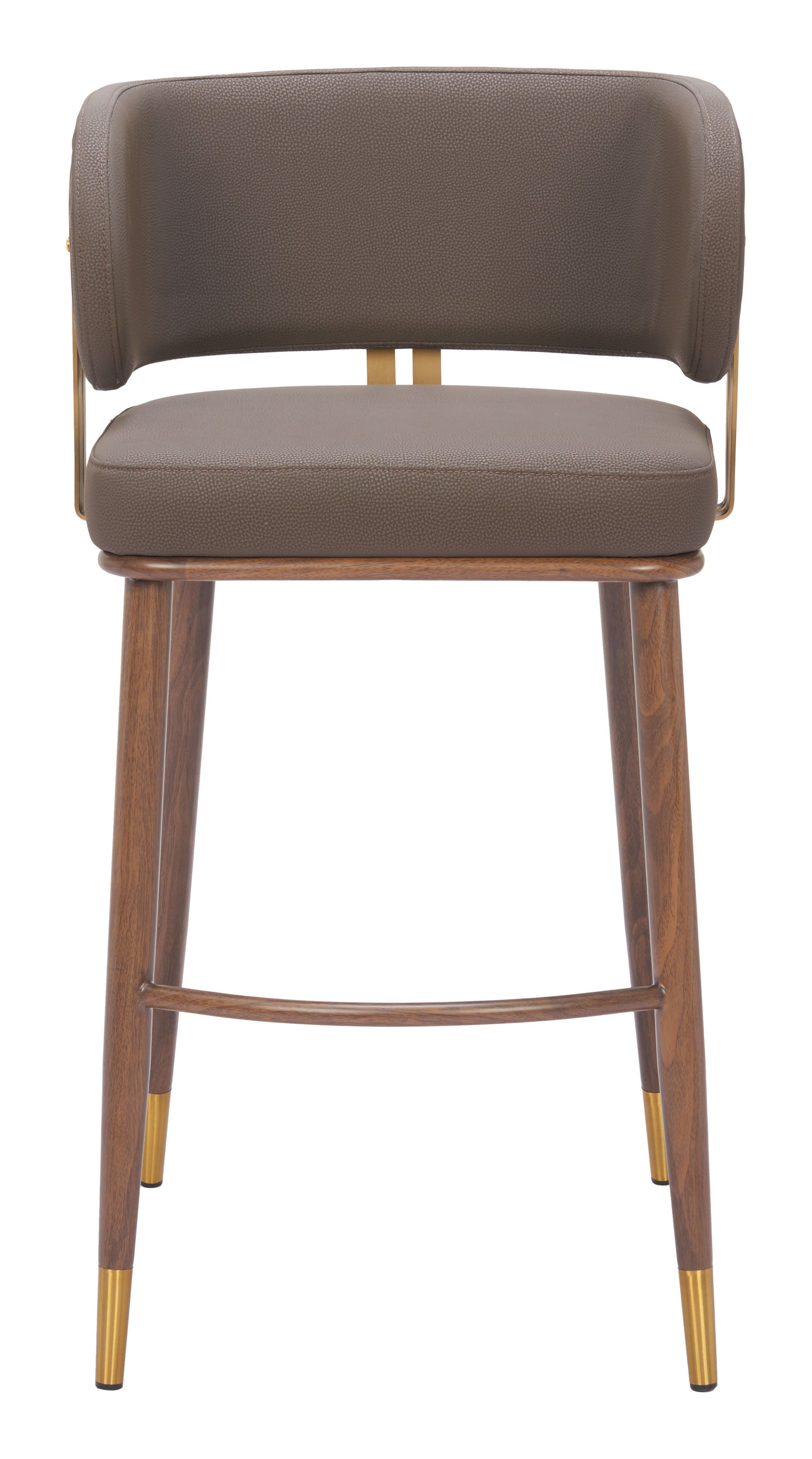 Brew Barstool Brown & Walnut - Disselt Designs