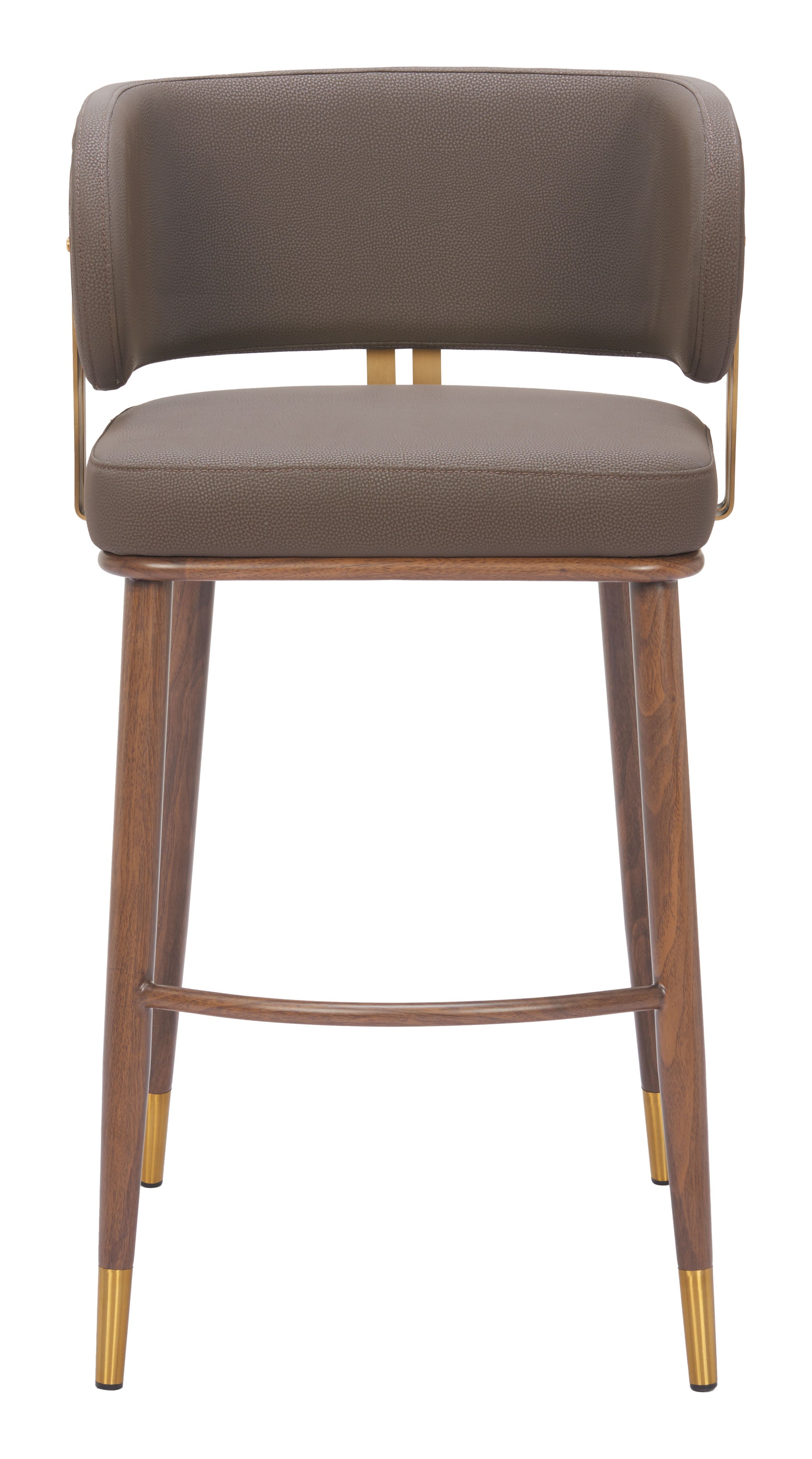 Brew Barstool Brown & Walnut - Disselt Designs