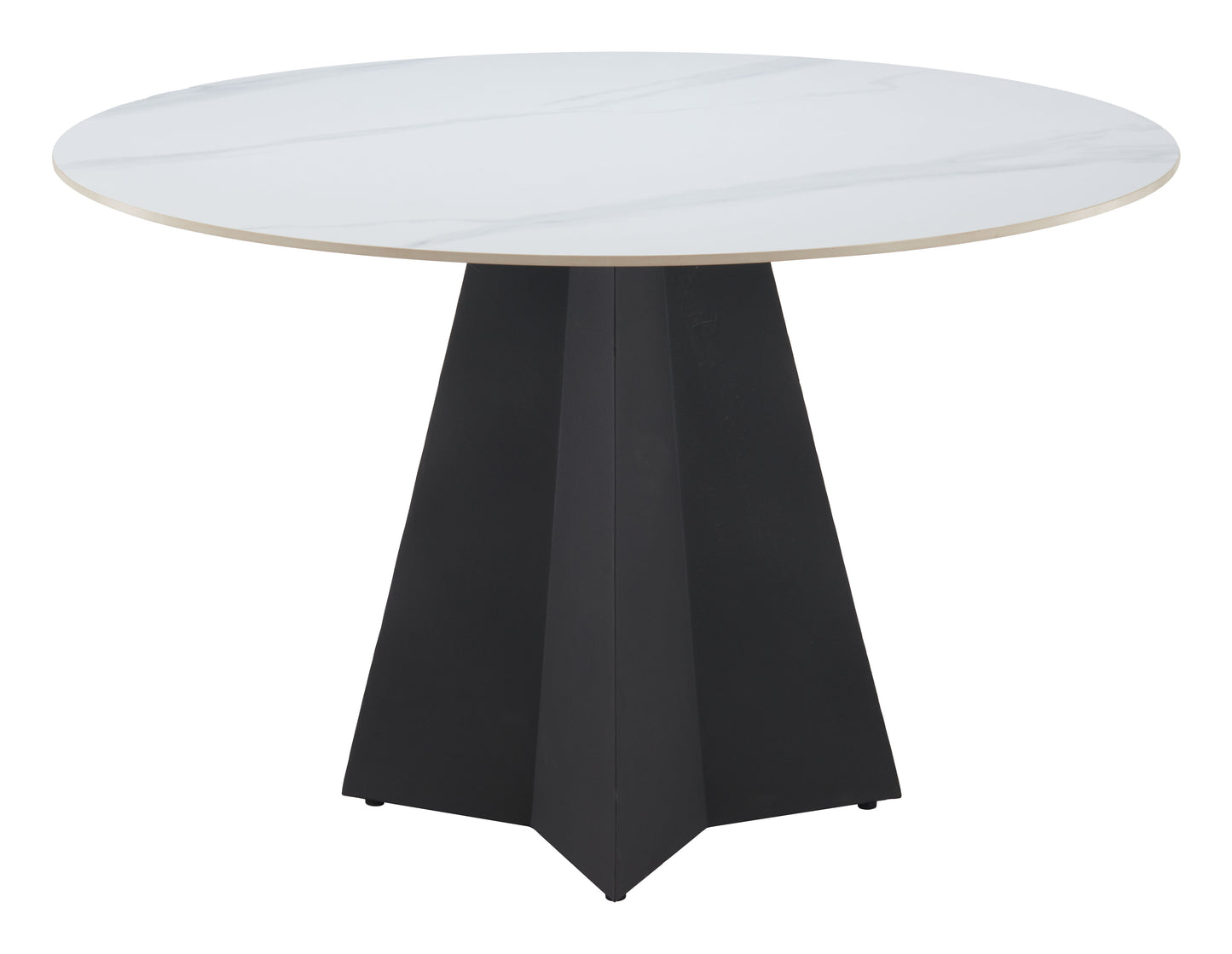 Izar Dining Table White - Disselt Designs