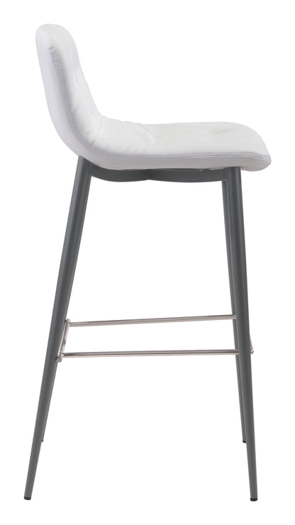 Tangiers Barstool (Set of 2) White - Disselt Designs