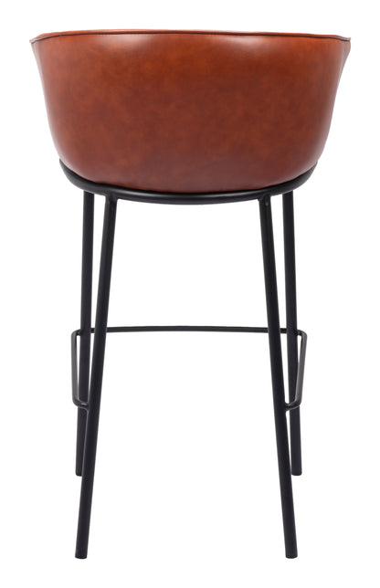 Garston Barstool Brown - Disselt Designs
