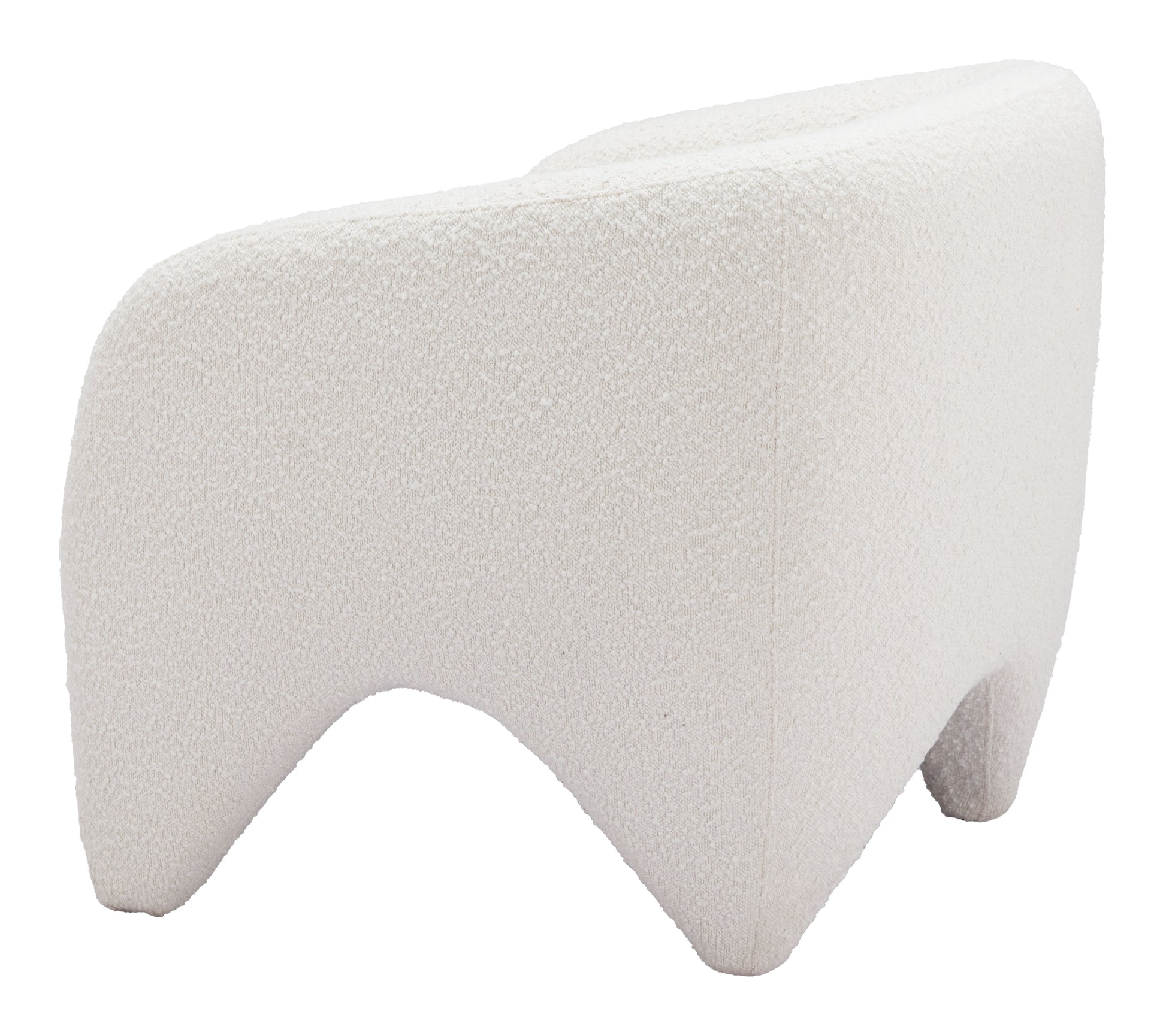 Lopta Accent Chair White - Disselt Designs